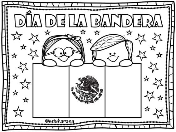 Dibujos Día de la Bandera