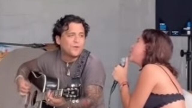 El dueto de Christian Nodal y Ángela Aguilar.