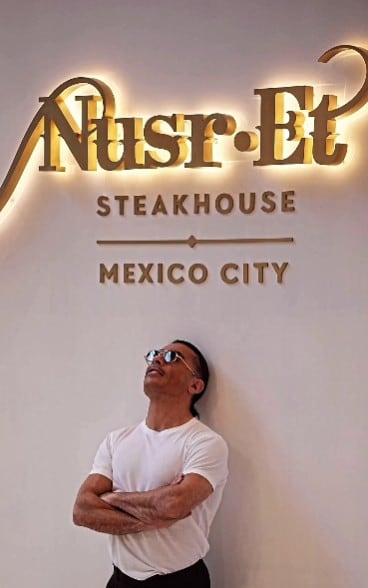 Los precios para comer en Nusr-Et, el restaurante de Salt Bae en México
