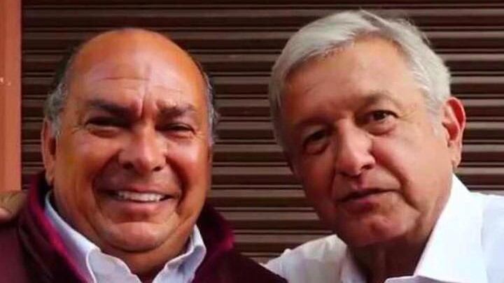 Antonio Pérez Garibay y Andrés Manuel López Obrador