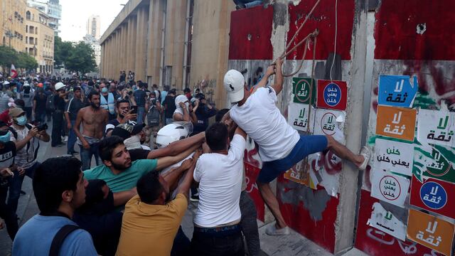 Protestas en Beirut
