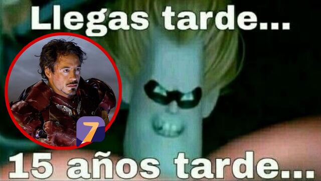 Memes tunden estreno de Iron Man en Azteca 7