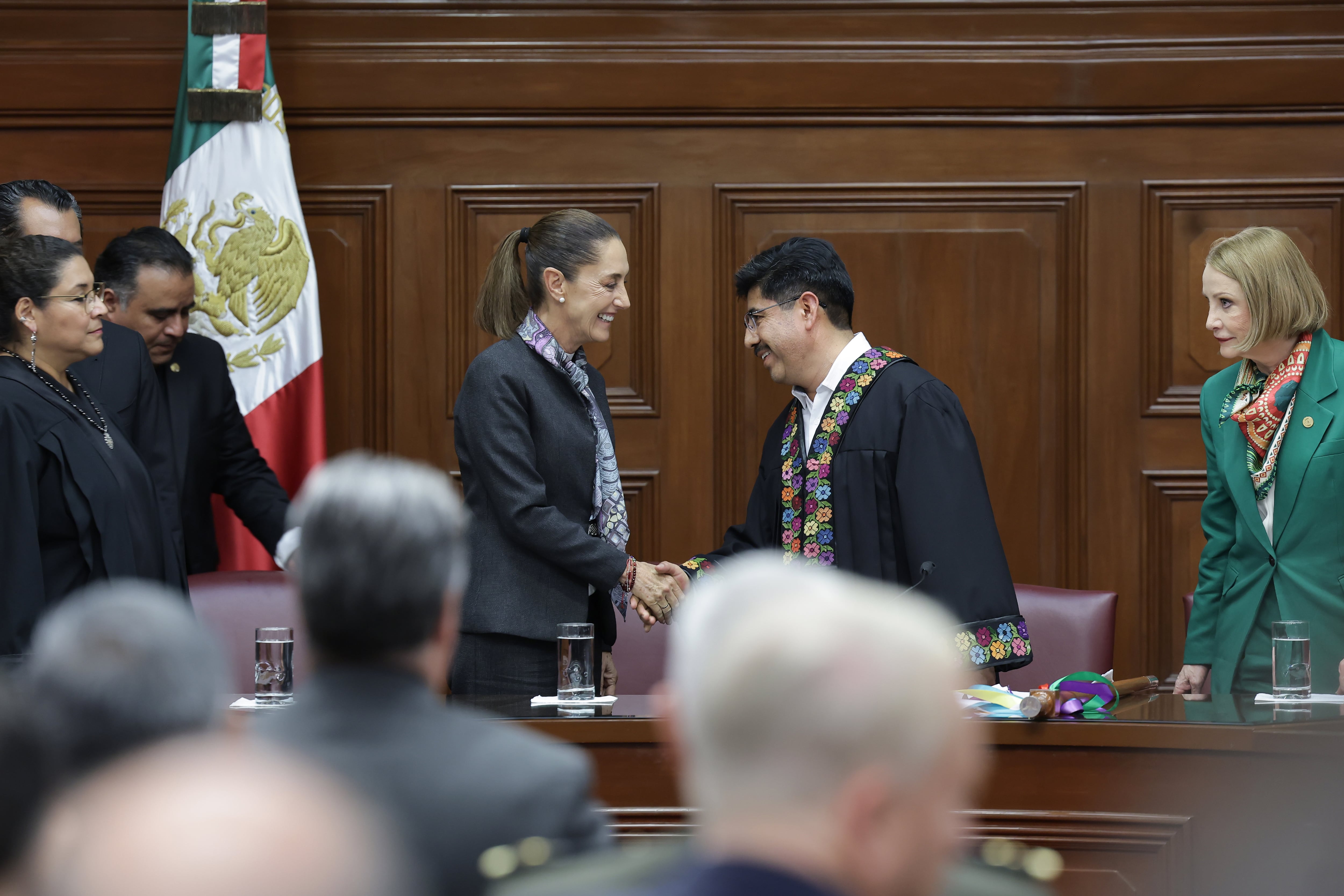 Hugo Aguilar Ortíz, ministro presidente de la SCJN, anuncia acciones de austeridad