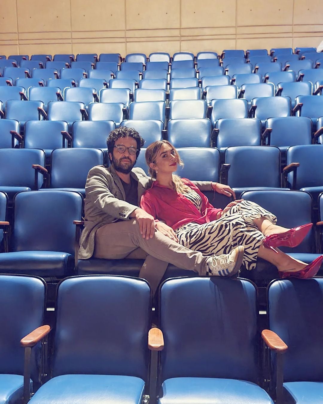 Daniela Luján y Mario Alberto Monroy.