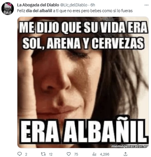 Memes Día del Albañil en México