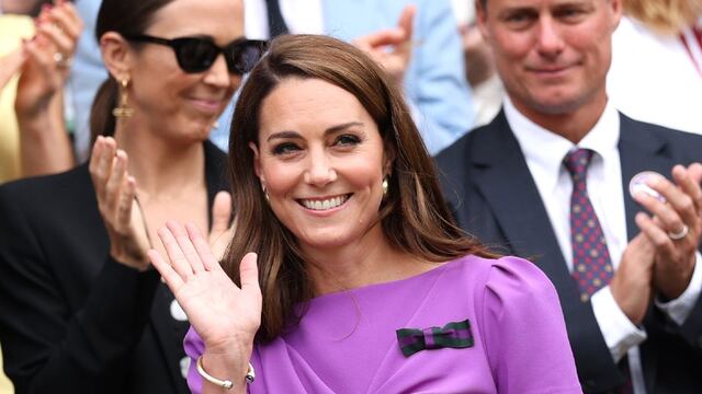 Kate Middleton, la princesa de Gales, presente en Wimbledon