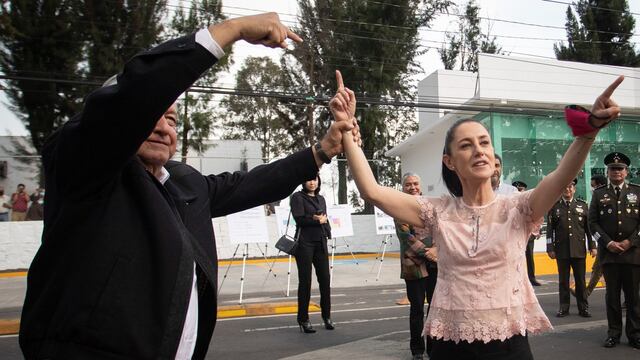 AMLO y Claudia Sheinbaum