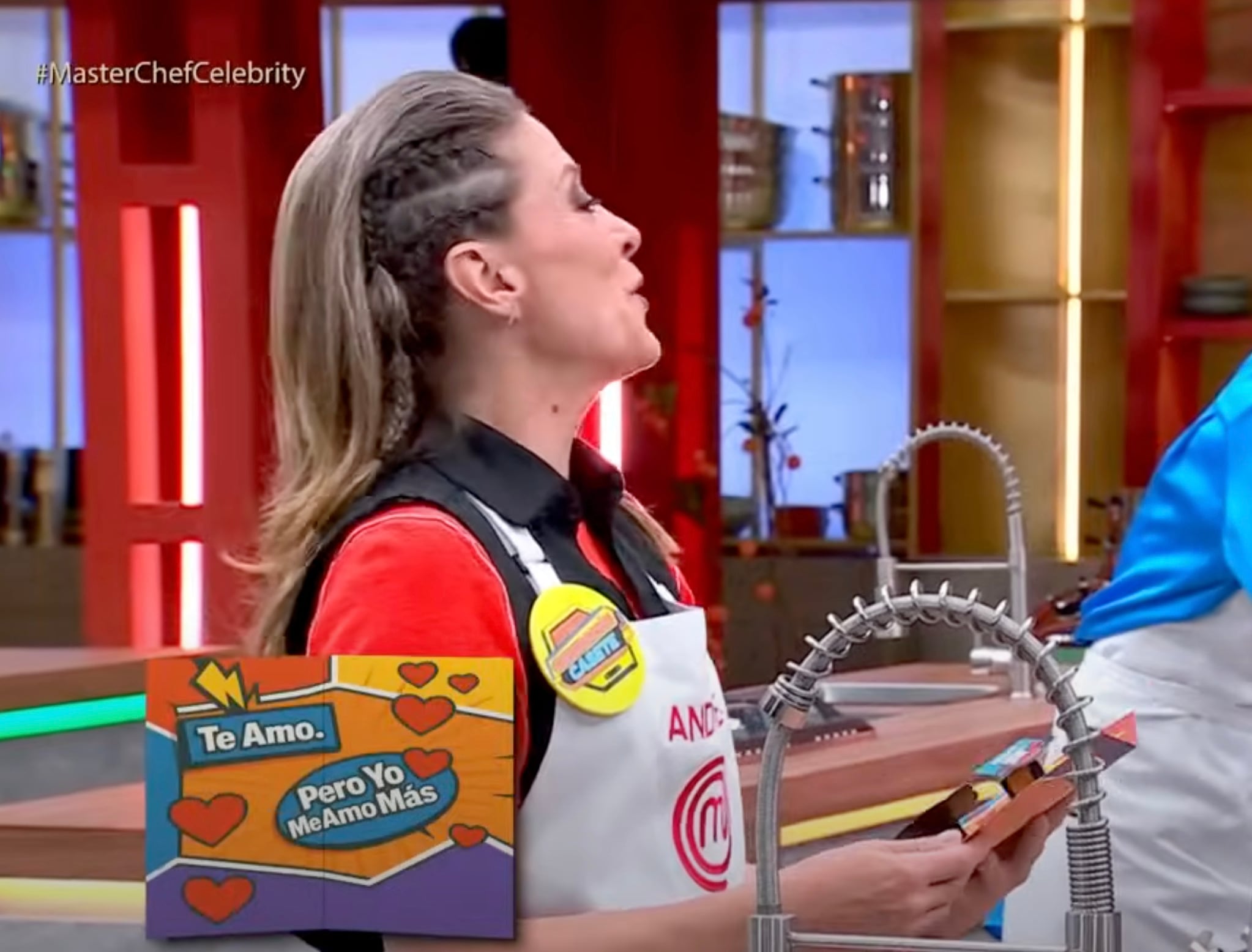 Andrea Noli dedica su platillo en MasterChef Celebrity 2025 a un ex