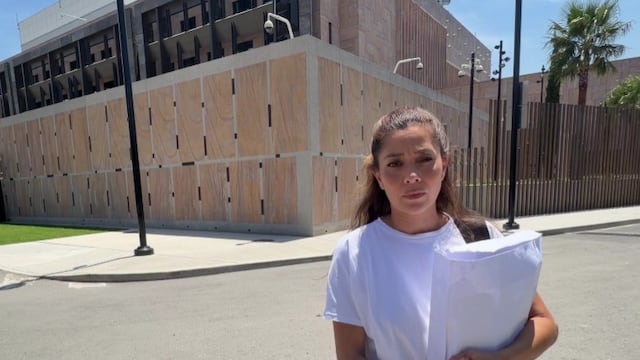 Verónica Ruffo acude a Embajada de Estados Unidos para denunciar hostigamiento