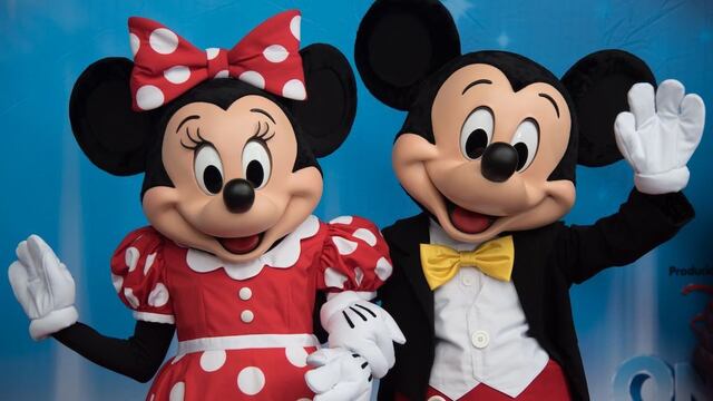 Minnie y Mickey Mouse