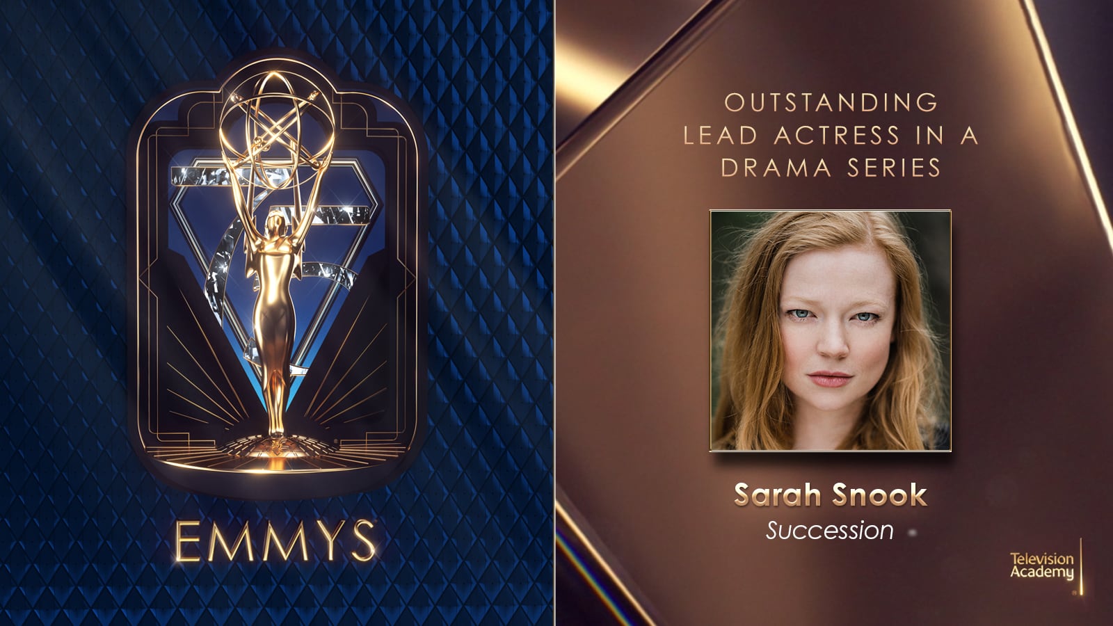 Sarah Snook gana a Mejor actriz principal en serie de drama en los Premios Emmy 2024