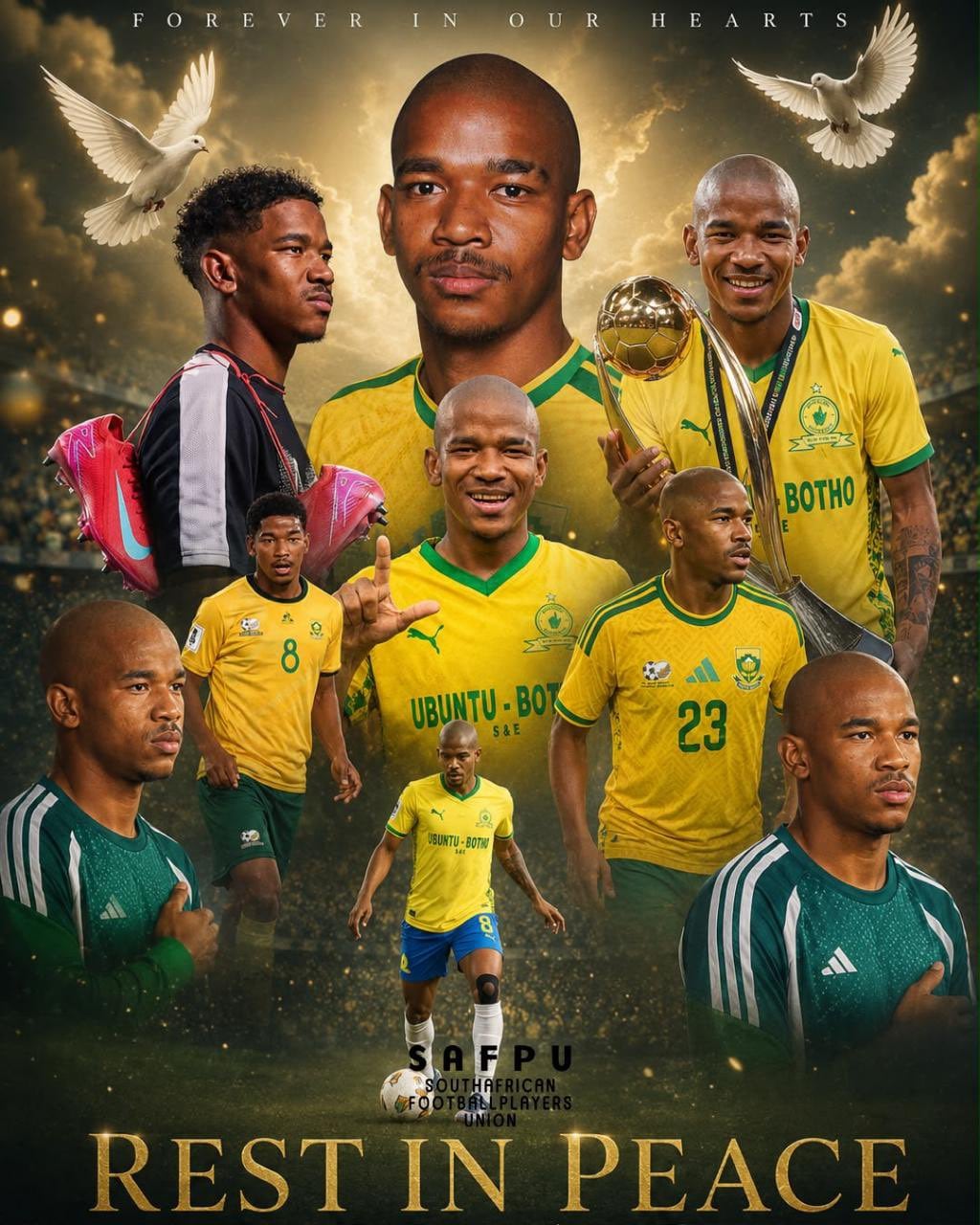 Muere Jayden Adams, futbolista sudafricano