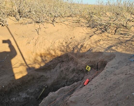 Fosa clandestina en Chihuahua