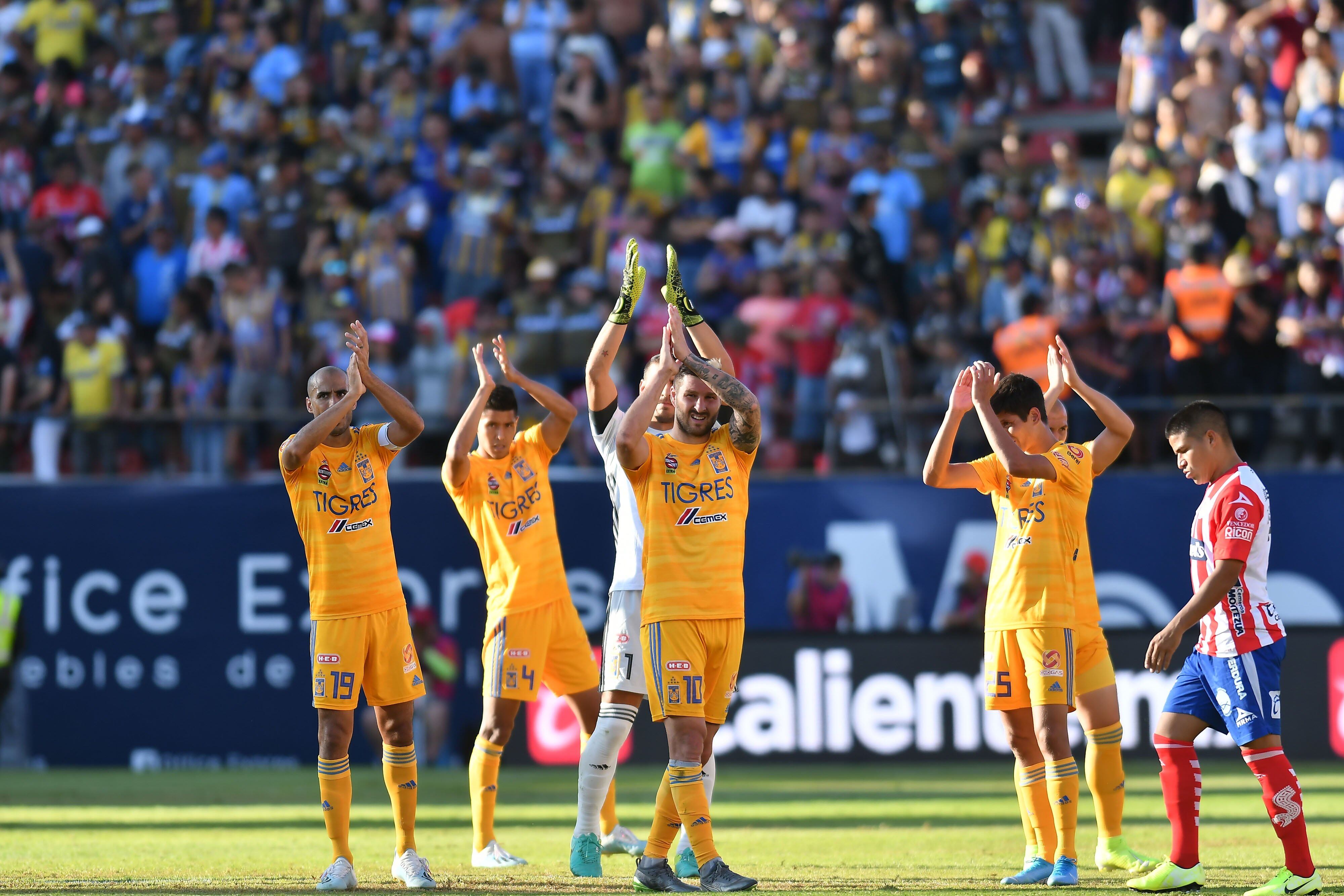 Gignac y los Tigres no pasaron del empate en San Luis