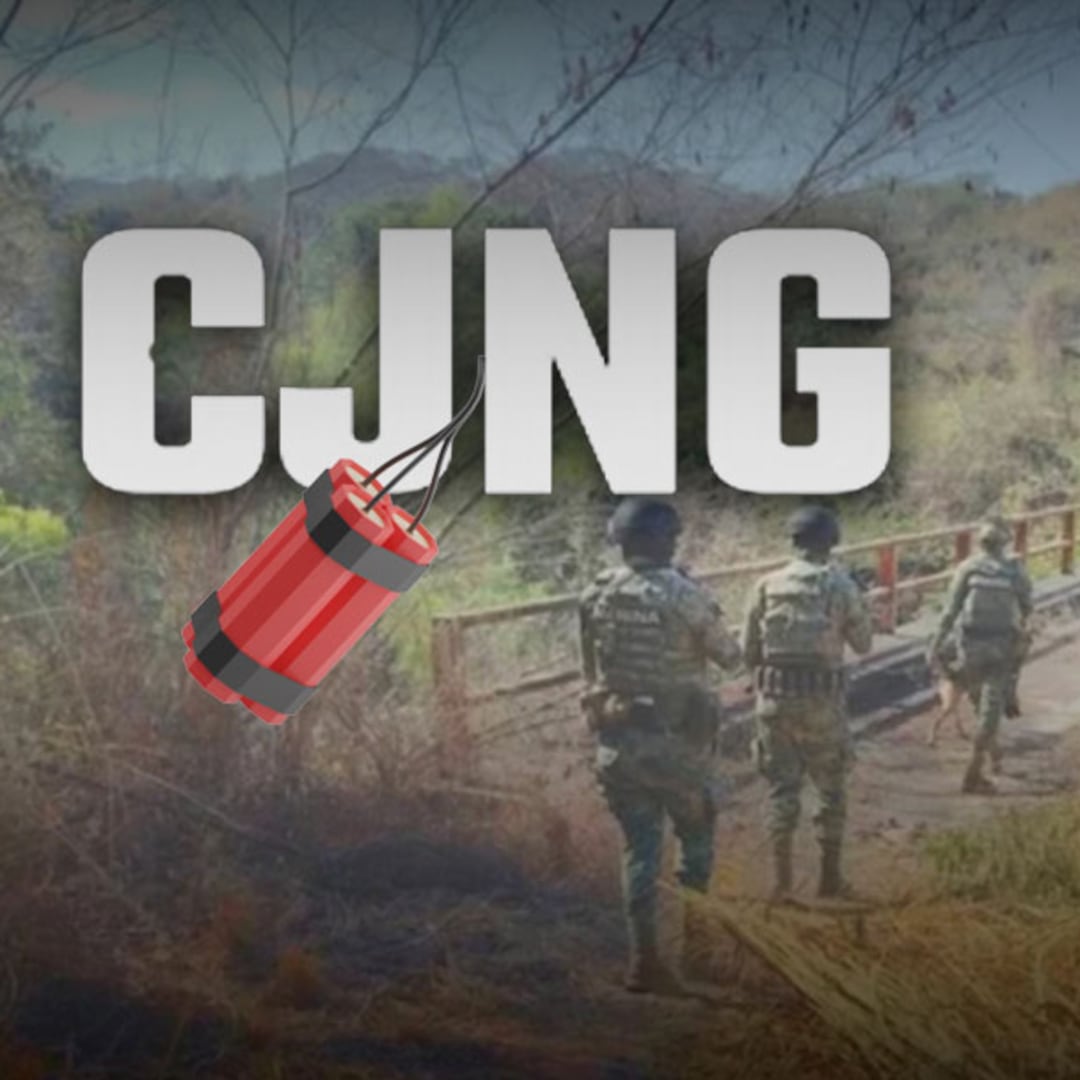 Hallan explosivos del CJNG en puente de La Desembocada