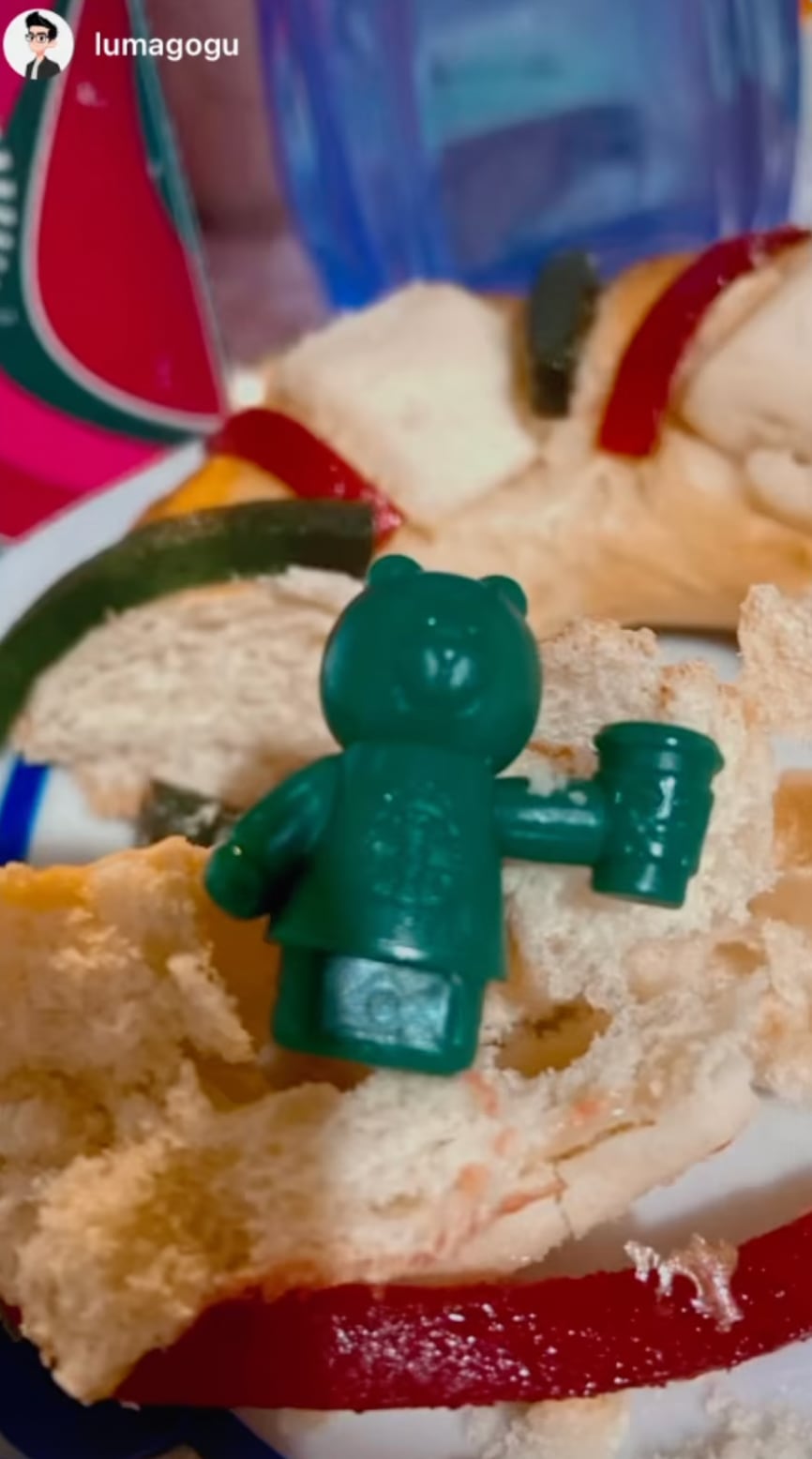 Stoppers en rosca de reyes en Starbucks
