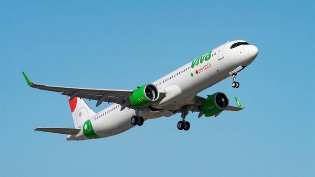 Avión de Viva Aerobus