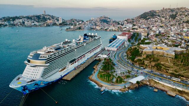 Llega tercer crucero a Acapulco