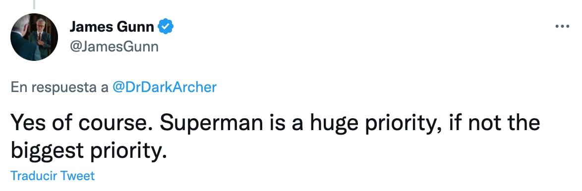 James Gunn dice que Superman es la prioridad de DC pero ¿con Henry Cavill?