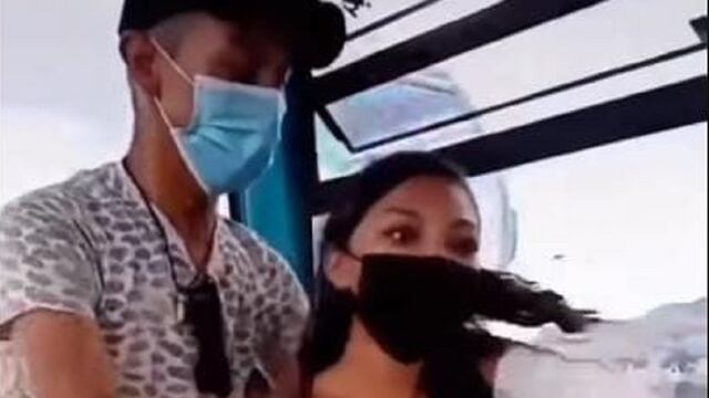 Bailan en el Cablebús