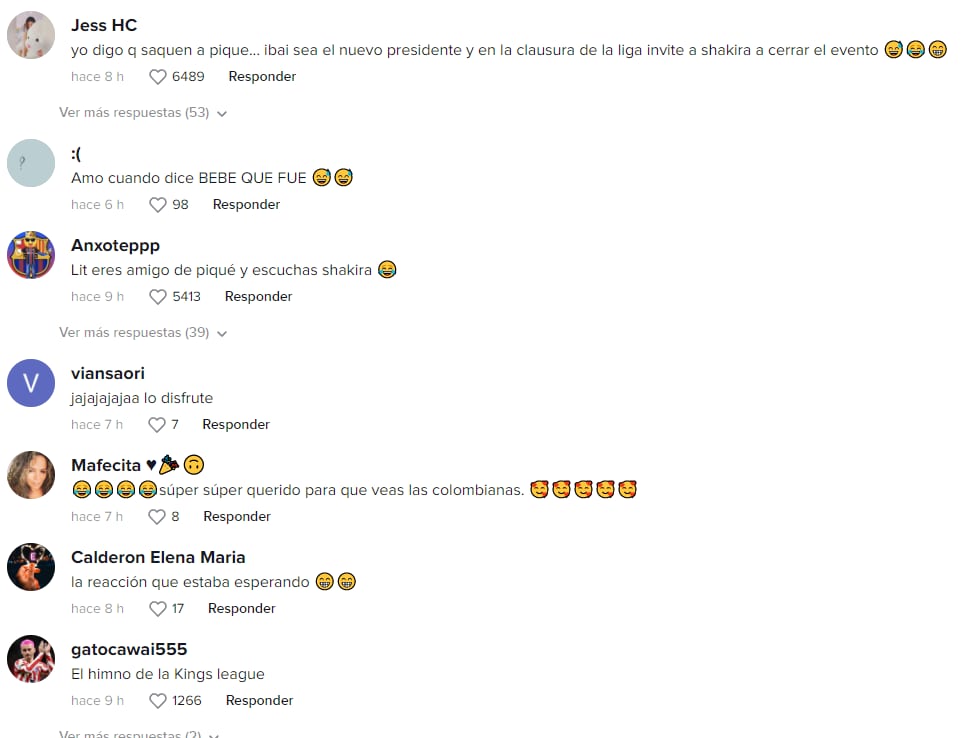 Comentarios a la reacción de Ibai Llano a TQG de Shakira y Karol G