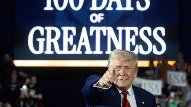 Donald Trump da mensaje por sus 100 días de gobierno de Estados Unidos