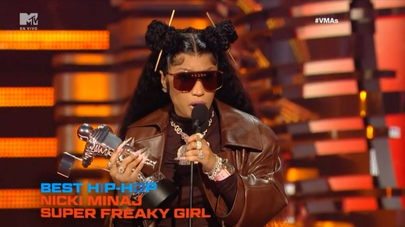 Nicki Minaj gana en Mejor video Hip-Hop en los MTV Video Music Awards 2023 en vivo