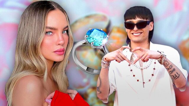 Peso Pluma le habría regalado un anillo a Belinda