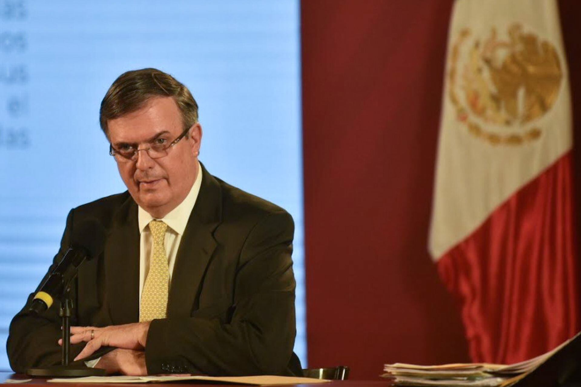 Marcelo Ebrard, titular de la SRE.