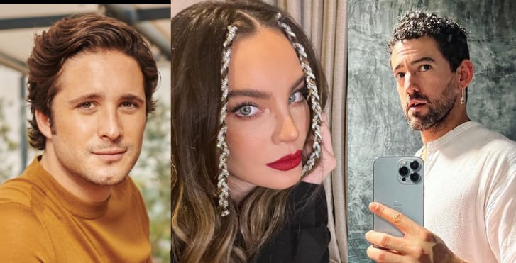 Diego Boneta, Belinda y Luis Gerardo Méndez