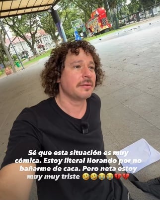 Luisito Comunica llora tras rechazo de su visa a la India.