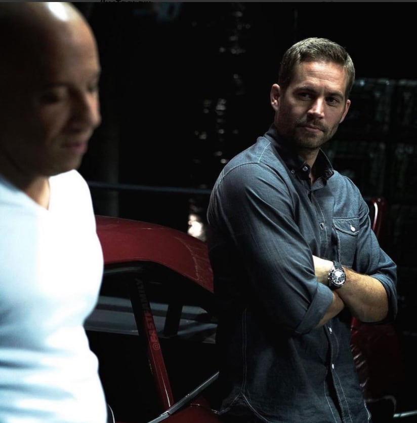 Paul Walker y Vin Diesel en Rápidos y Furiosos