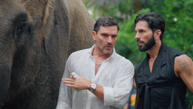 Julián Gil y Poncho de Nigris hablan de Sury Sadai y Bernardo Flores en Secretos de Parejas.