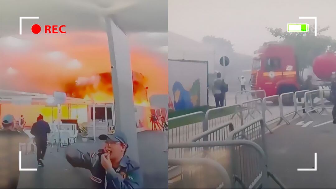 Pánico en COP30 por incendio en Brasil: registran evacuación de cientos de asistentes