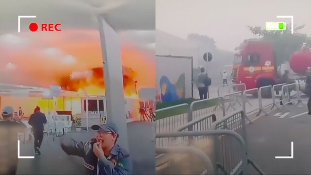 Pánico en COP30 por incendio en Brasil