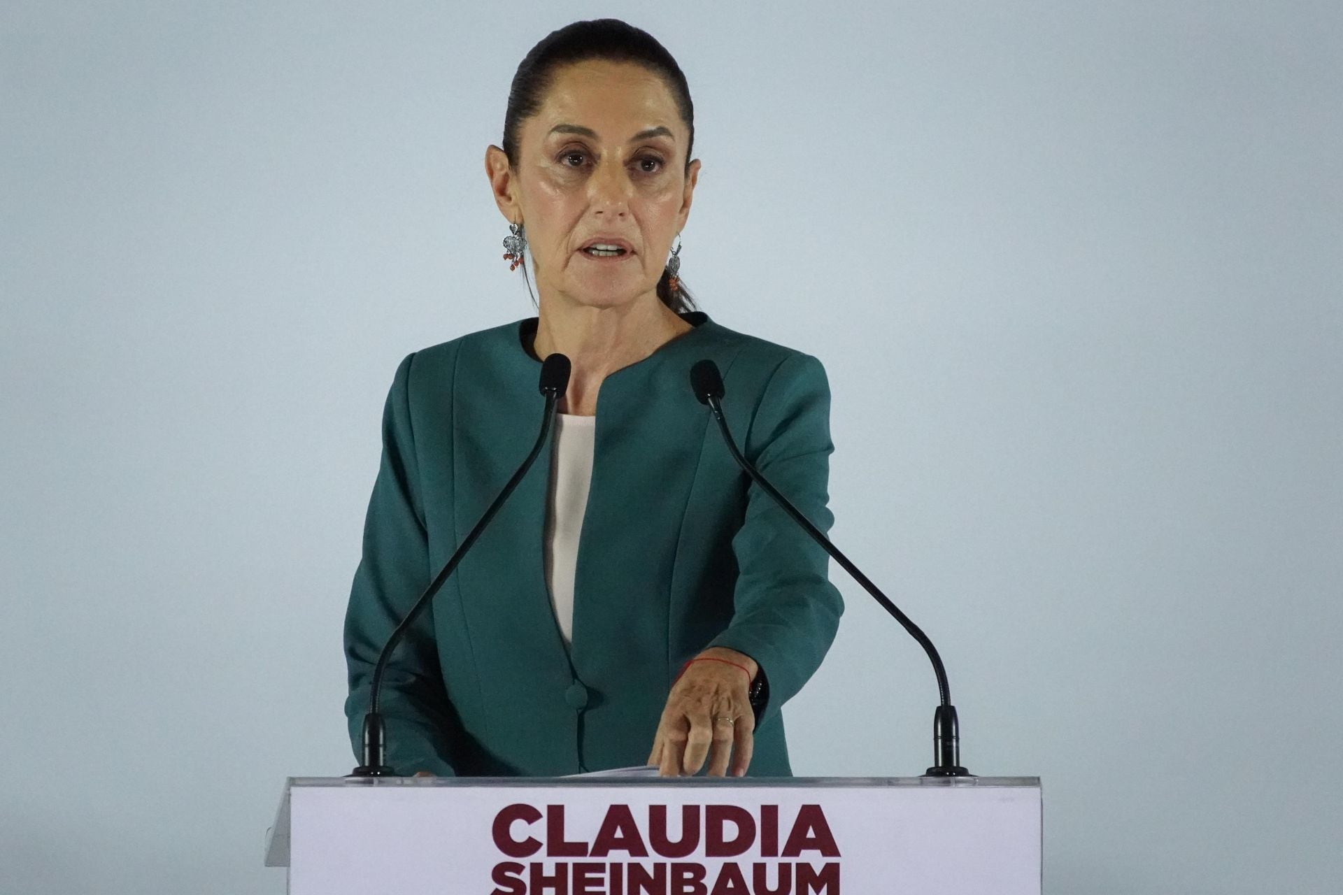 Claudia Sheinbaum, virtual presidenta electa
