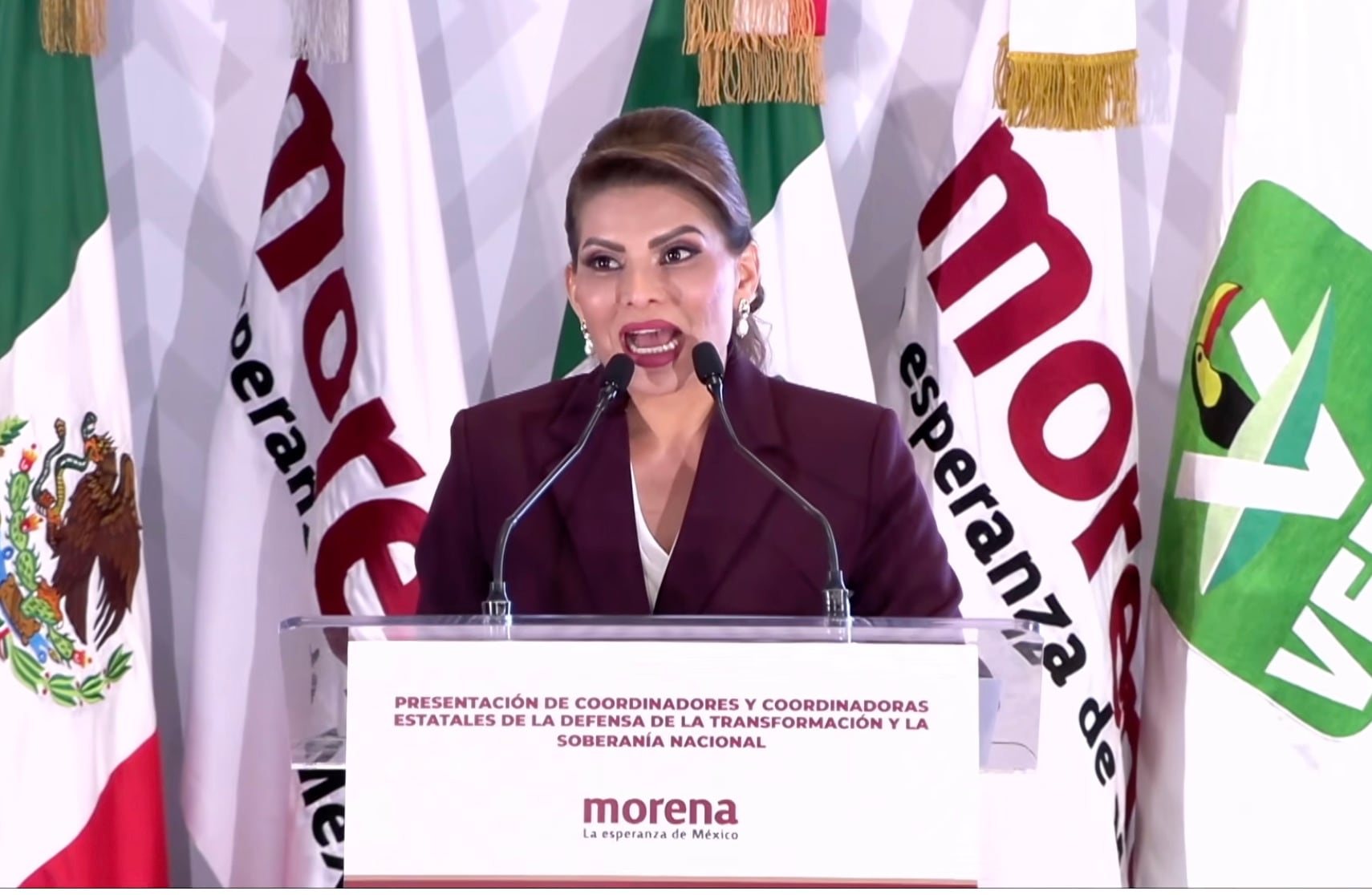 Lorenia Valles asume como coordinadora de Morena en Sonora