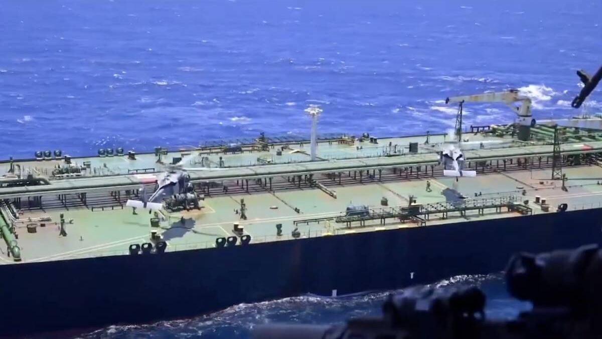 Estados Unidos intercepta tercer petrolero en operativo Lanza del Sur