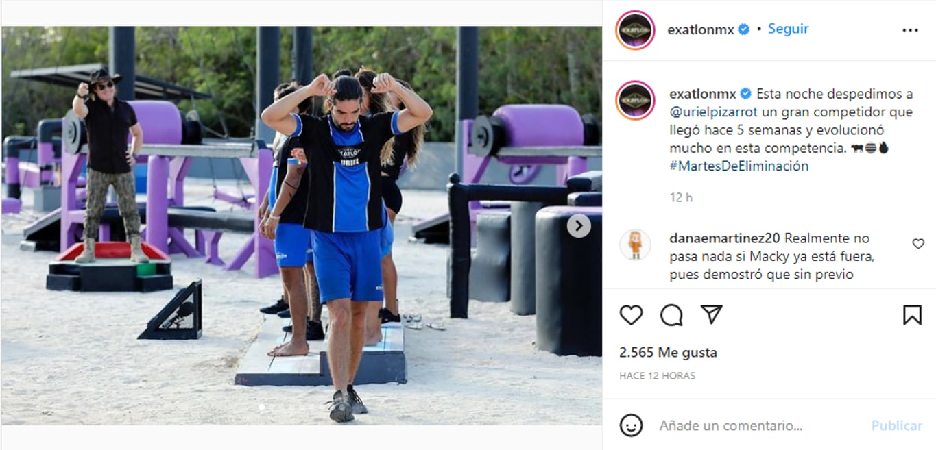 Uriel Pizarro, Exatlón