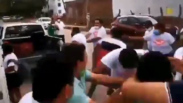 Batalla campal MC PVEM