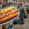 El asqueroso hot dog que le dieron a un cliente en el Costco de Puerto Vallarta