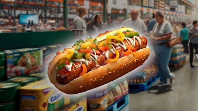 El asqueroso hot dog que le dieron a un cliente en el Costco de Puerto Vallarta