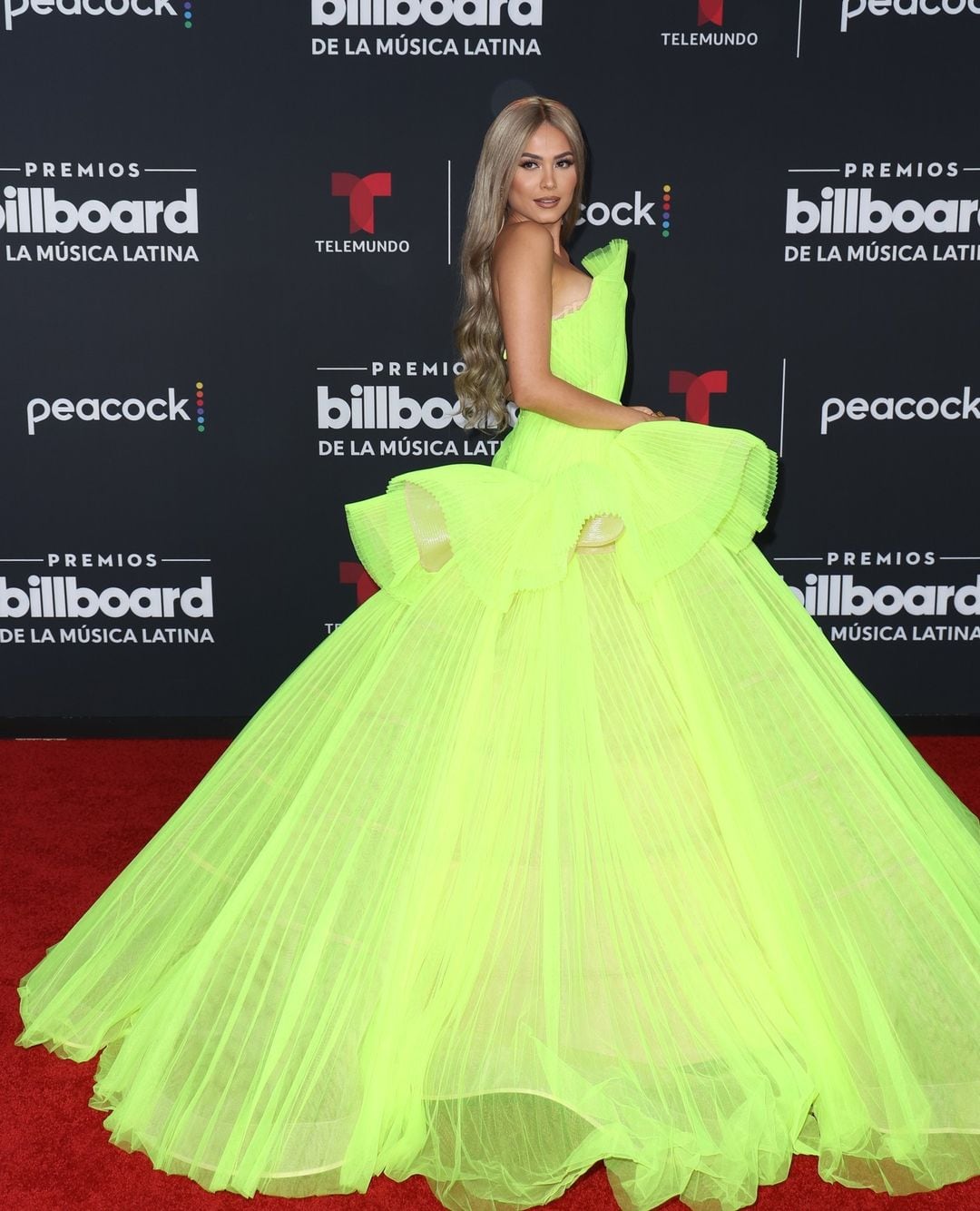 Andrea Meza en los Latin Billboard 2022