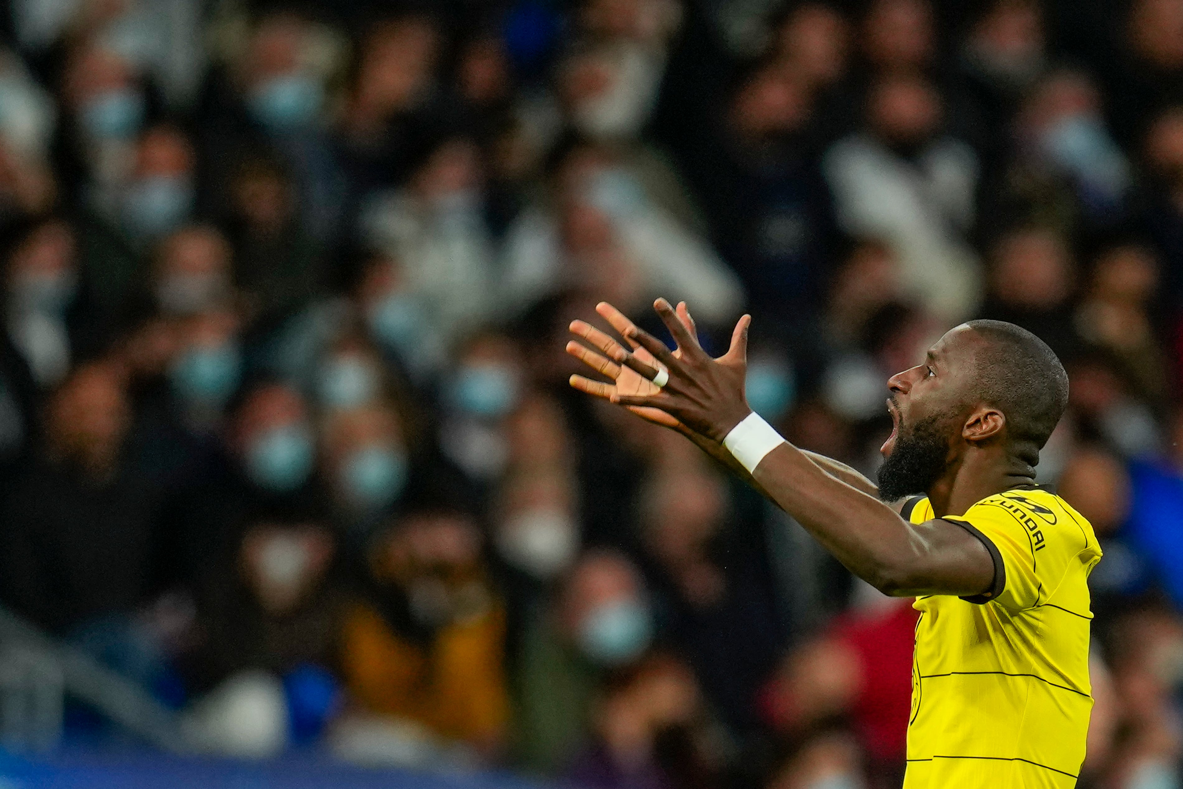 Antonio Rudiger (AP Photo/Manu Fernandez)