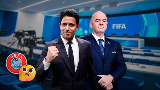 UEFA analiza a Nasser Al-Khelaifi como posible relevo de Gianni Infantino en la FIFA