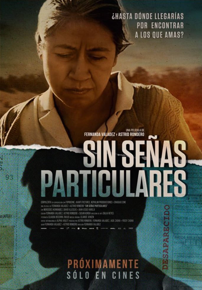 Póster de 'Sin Señas Particulares'