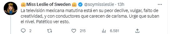 Critican nueva sección en Venga La Alegría.
