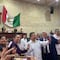 Rubén Rocha asiste a la toma de protesta de Salomón Jara, gobernador de Oaxaca