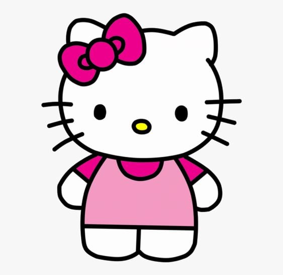 Dibujo de Hello Kitty