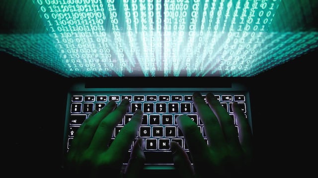 Teclado de una computadora.